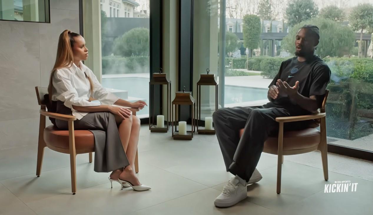 开云体育下载-图拉姆：我和劳塔罗关系非常好；在比赛中我变得更成熟了